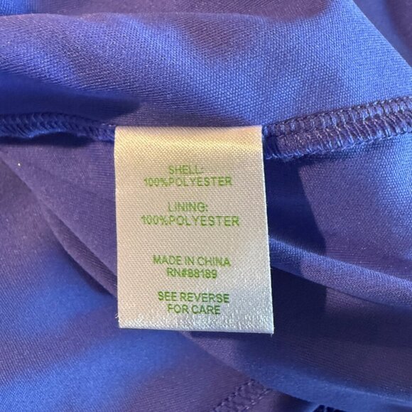 Lilly Pulitzer Topanga Dress Iris Blue Breakers Crochet Lace XL NWOT - Picture 8 of 14